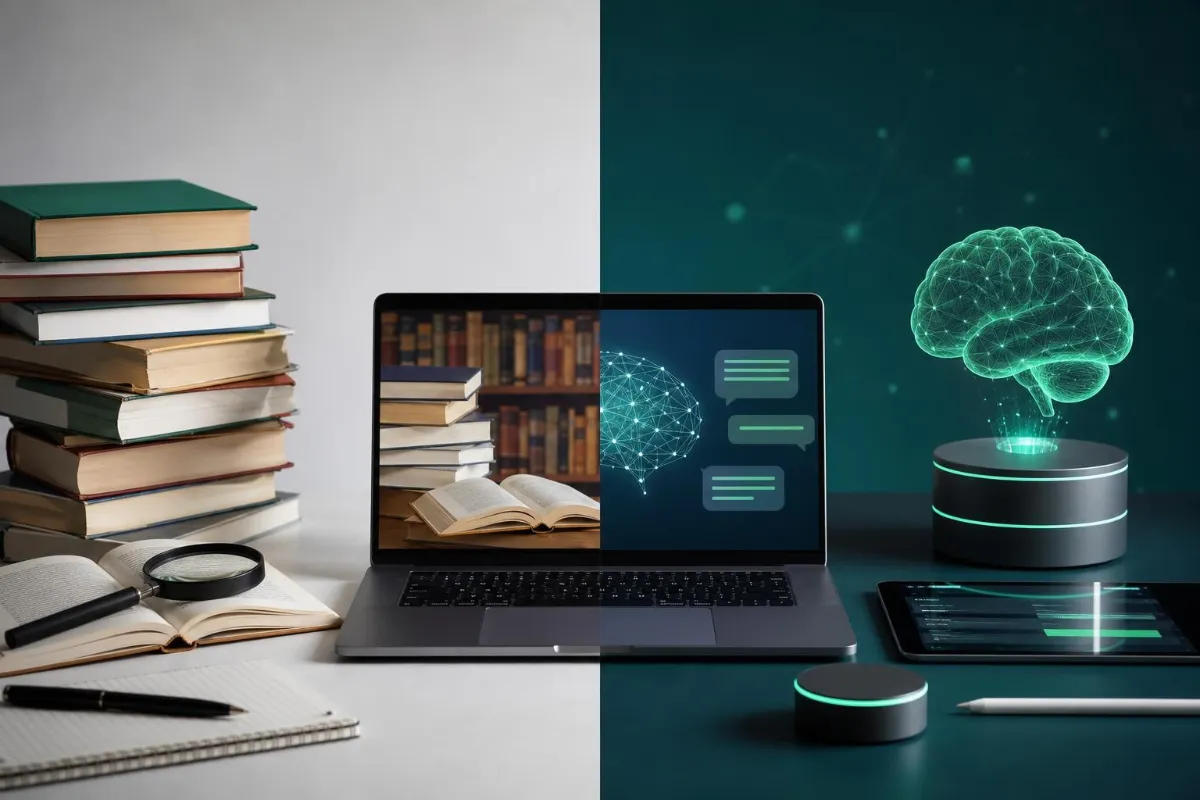 How search changes when people use AI: a practical comparison between the old and new ways of searching