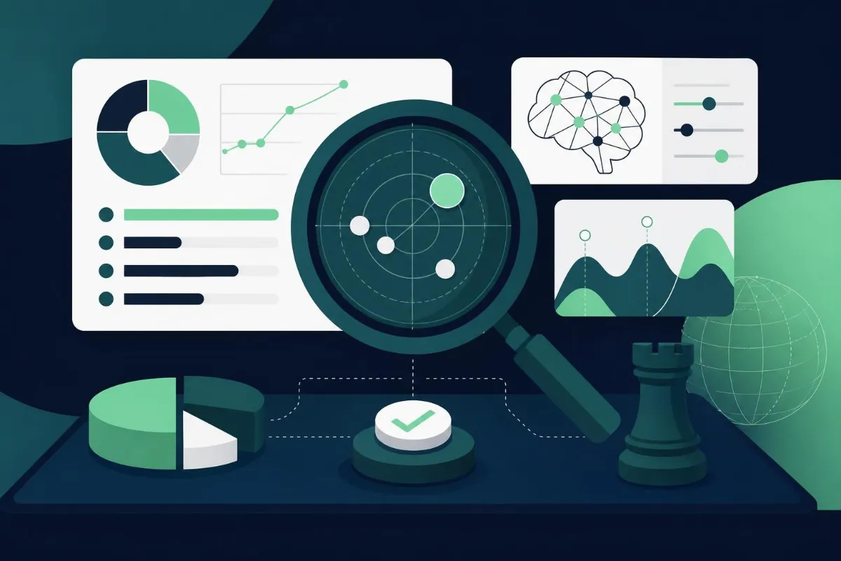 Piattaforme analisi di posizionamento AI