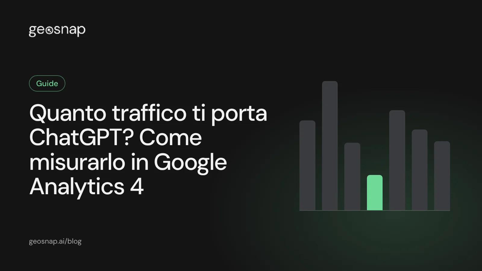 Copertina: Quanto traffico ti porta ChatGPT? Come misurarlo in Google Analytics 4