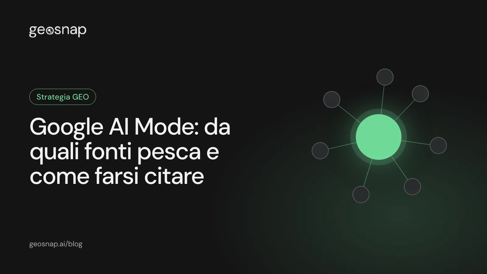 Copertina: Google AI Mode, da quali fonti pesca e come farsi citare