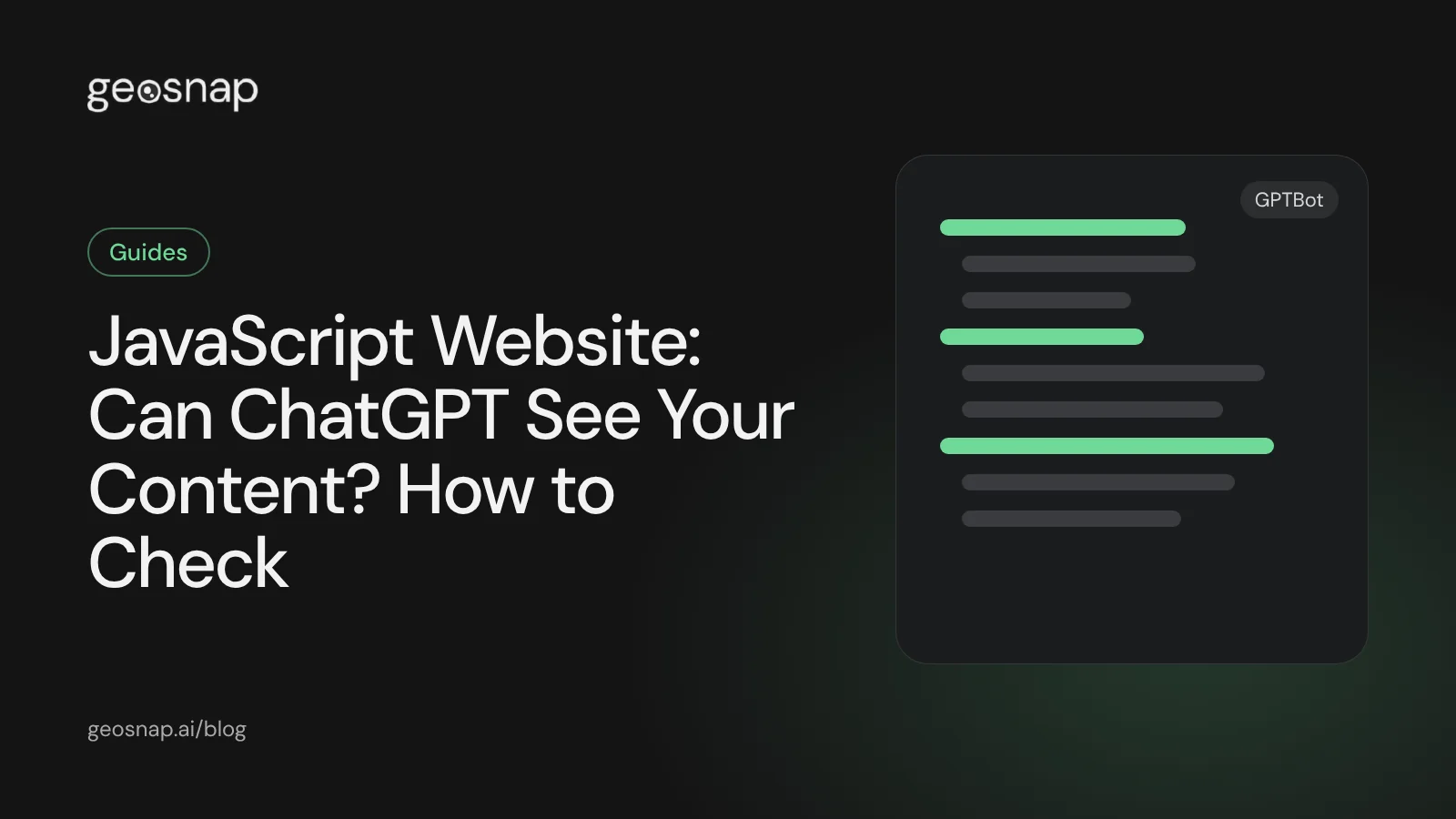 Article cover: the code of a web page as read by an AI crawler, with some lines highlighted