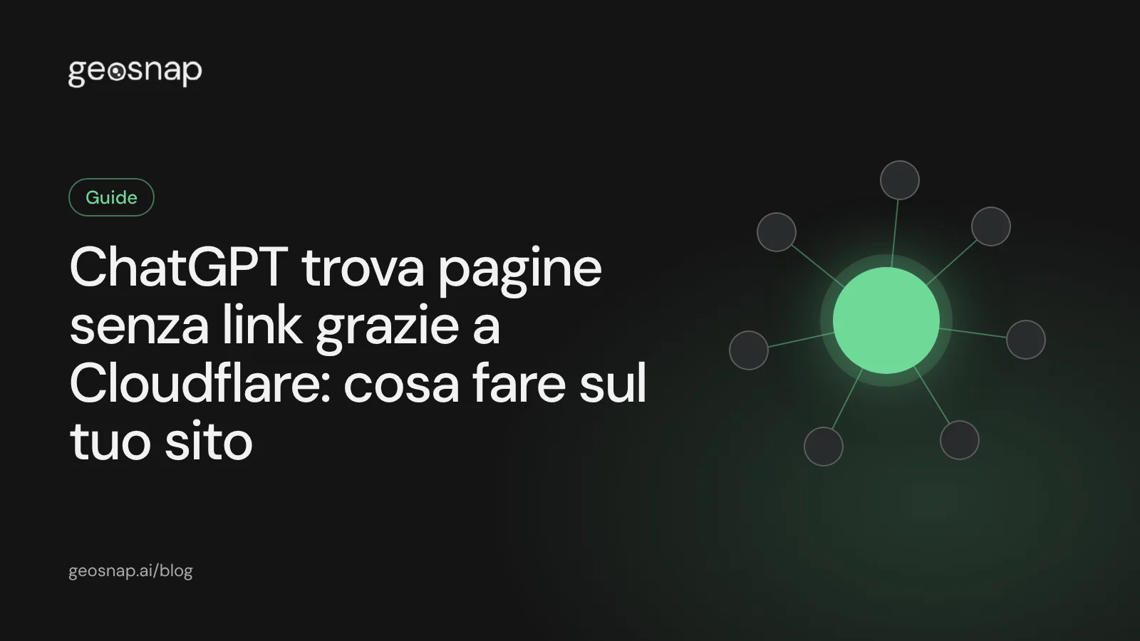 Copertina: ChatGPT trova pagine senza link grazie a Cloudflare: cosa fare sul tuo sito