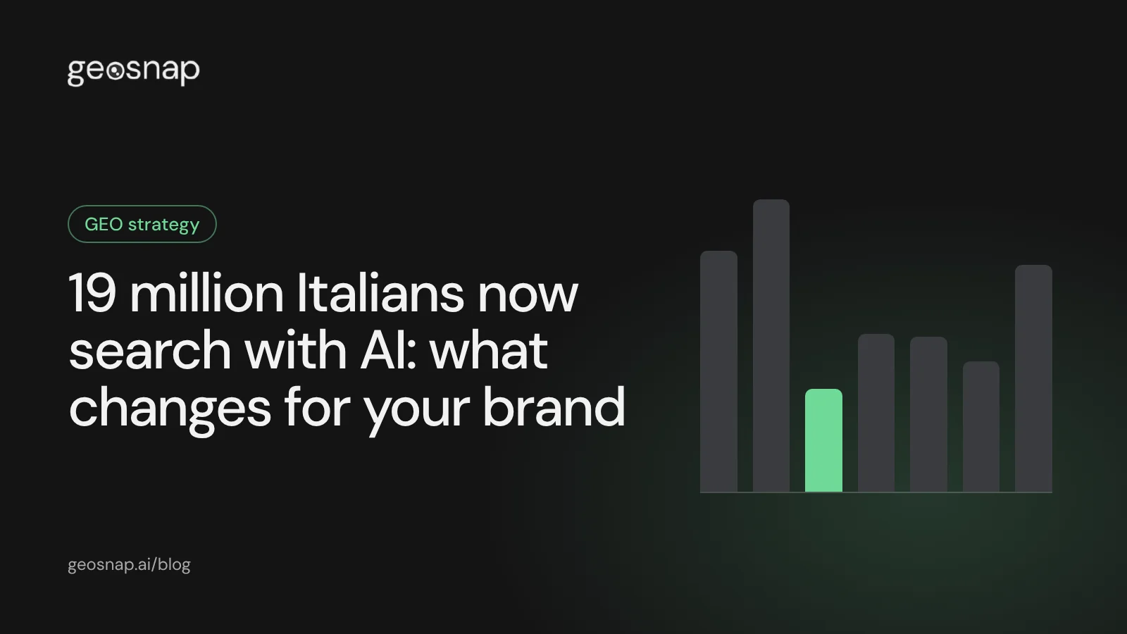 Cover: 19 million Italians now search with AI: what changes for your brand