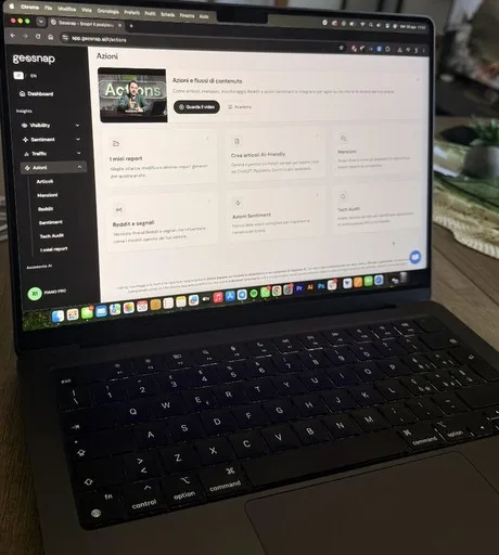 Geosnap open on Fabio Salvatore's laptop